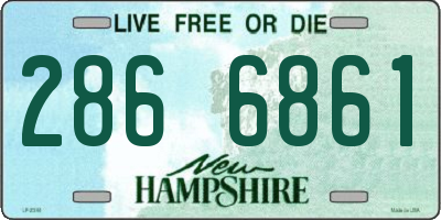NH license plate 2866861