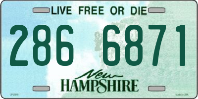 NH license plate 2866871