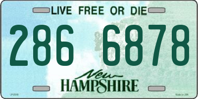 NH license plate 2866878