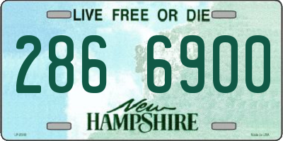 NH license plate 2866900