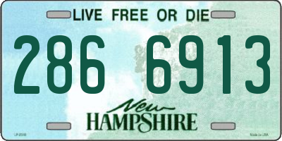 NH license plate 2866913