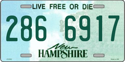 NH license plate 2866917
