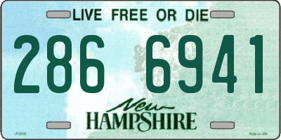 NH license plate 2866941