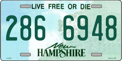 NH license plate 2866948