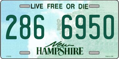 NH license plate 2866950