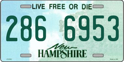 NH license plate 2866953