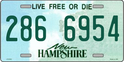 NH license plate 2866954