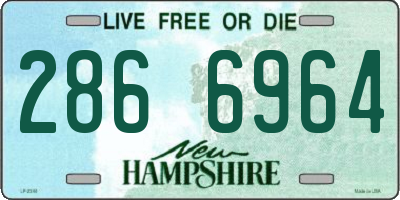 NH license plate 2866964