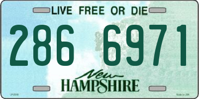 NH license plate 2866971