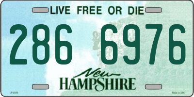 NH license plate 2866976
