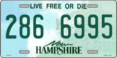 NH license plate 2866995