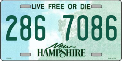 NH license plate 2867086