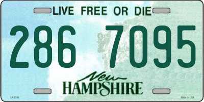 NH license plate 2867095