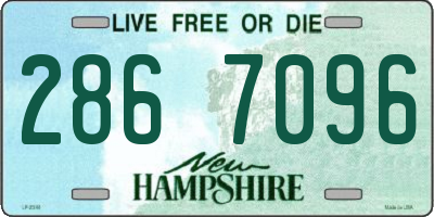 NH license plate 2867096