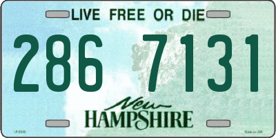 NH license plate 2867131