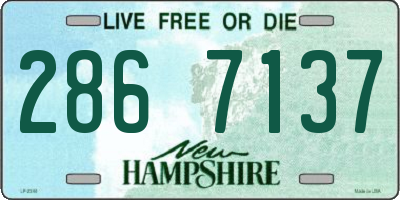 NH license plate 2867137