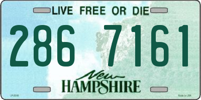 NH license plate 2867161