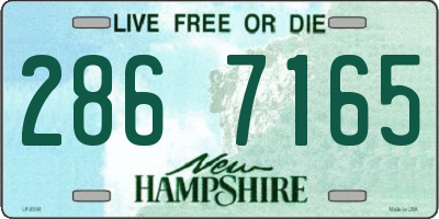 NH license plate 2867165