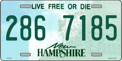 NH license plate 2867185
