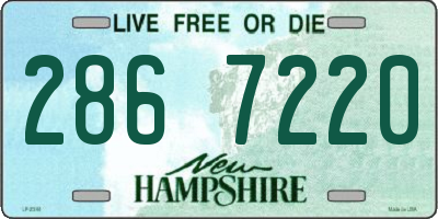 NH license plate 2867220