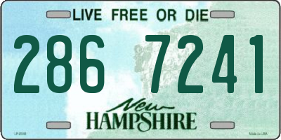 NH license plate 2867241