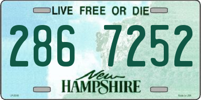 NH license plate 2867252