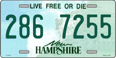 NH license plate 2867255