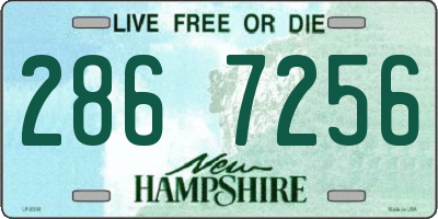 NH license plate 2867256