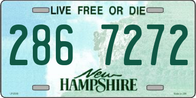 NH license plate 2867272