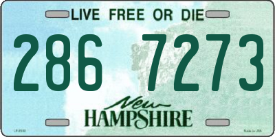 NH license plate 2867273