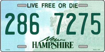 NH license plate 2867275