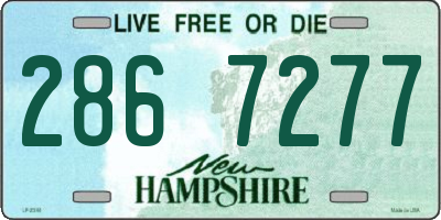 NH license plate 2867277