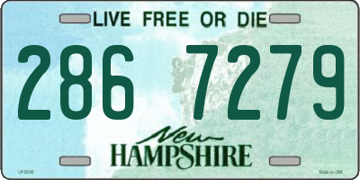 NH license plate 2867279