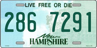 NH license plate 2867291