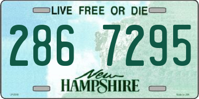 NH license plate 2867295