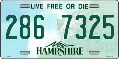NH license plate 2867325