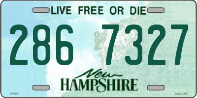 NH license plate 2867327