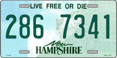 NH license plate 2867341