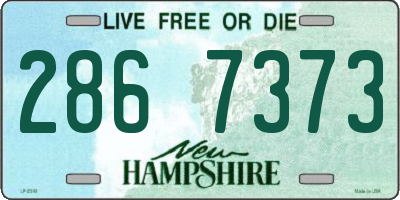 NH license plate 2867373