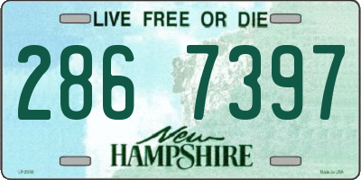 NH license plate 2867397