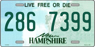 NH license plate 2867399