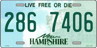 NH license plate 2867406