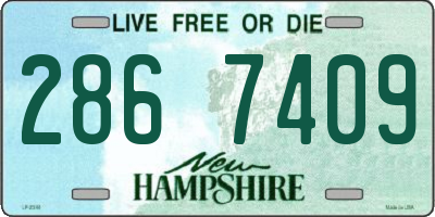 NH license plate 2867409