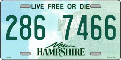 NH license plate 2867466