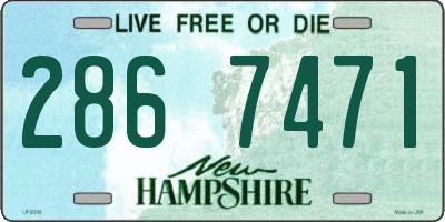 NH license plate 2867471