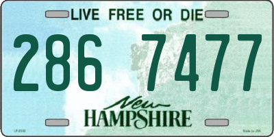 NH license plate 2867477