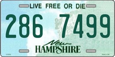 NH license plate 2867499