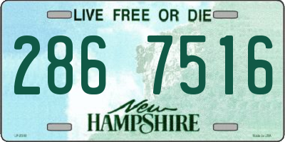 NH license plate 2867516