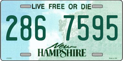NH license plate 2867595