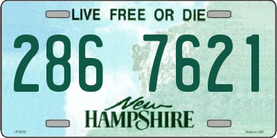 NH license plate 2867621